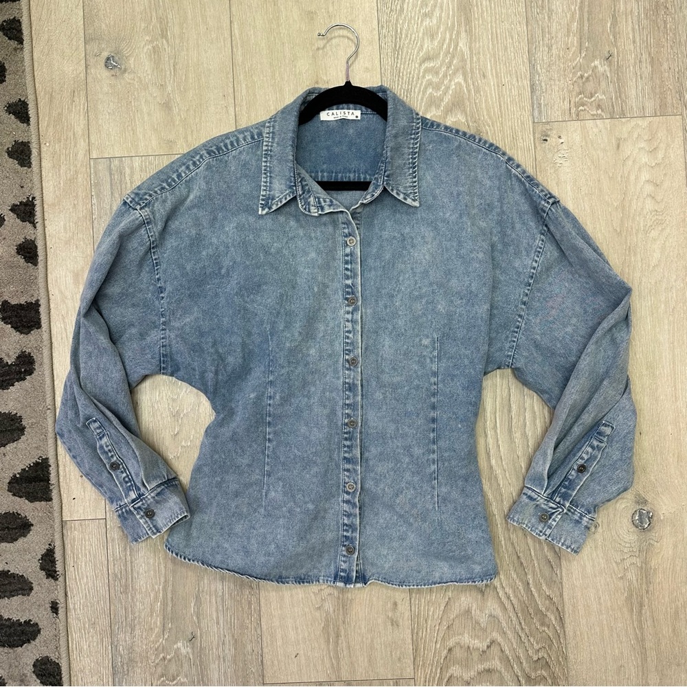 Calista denim shirt